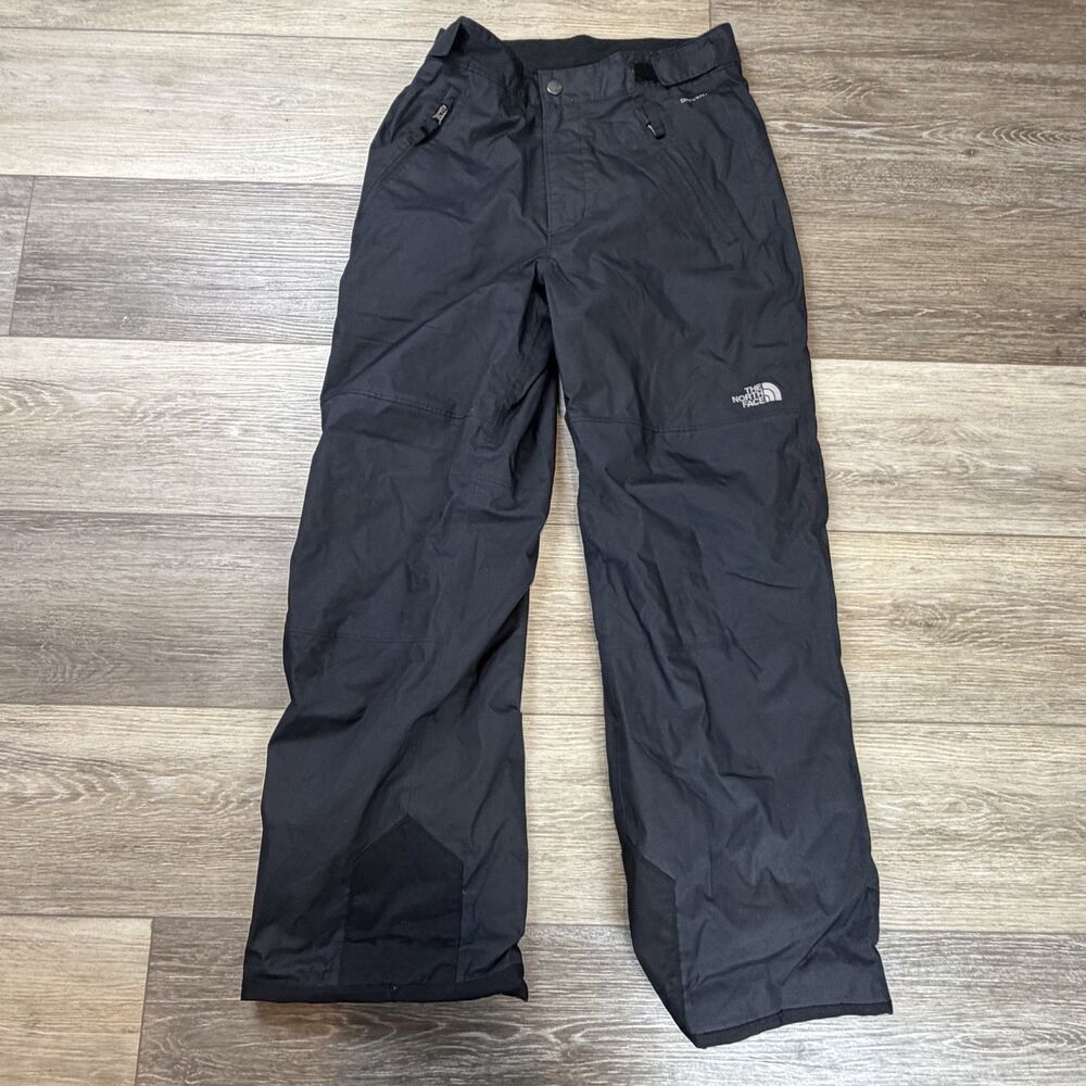The North Face Snow Pants Boys Size 14-16 Black DryVent Waterproof Winter Ski